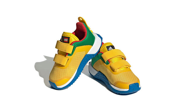 Кроссовки dna x lego кроссовки с двумя ремешками и липучкой Adidas, желтый — фото 2