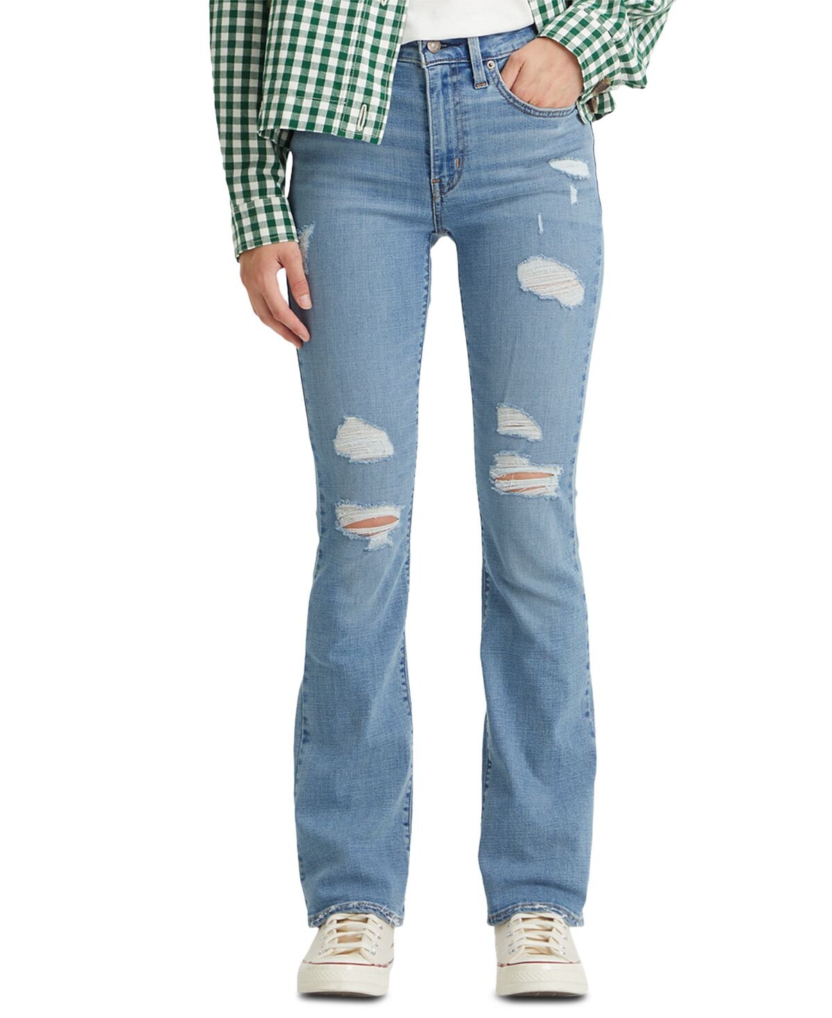 

Классические эластичные джинсы Bootcut 725 с высокой талией Levi's