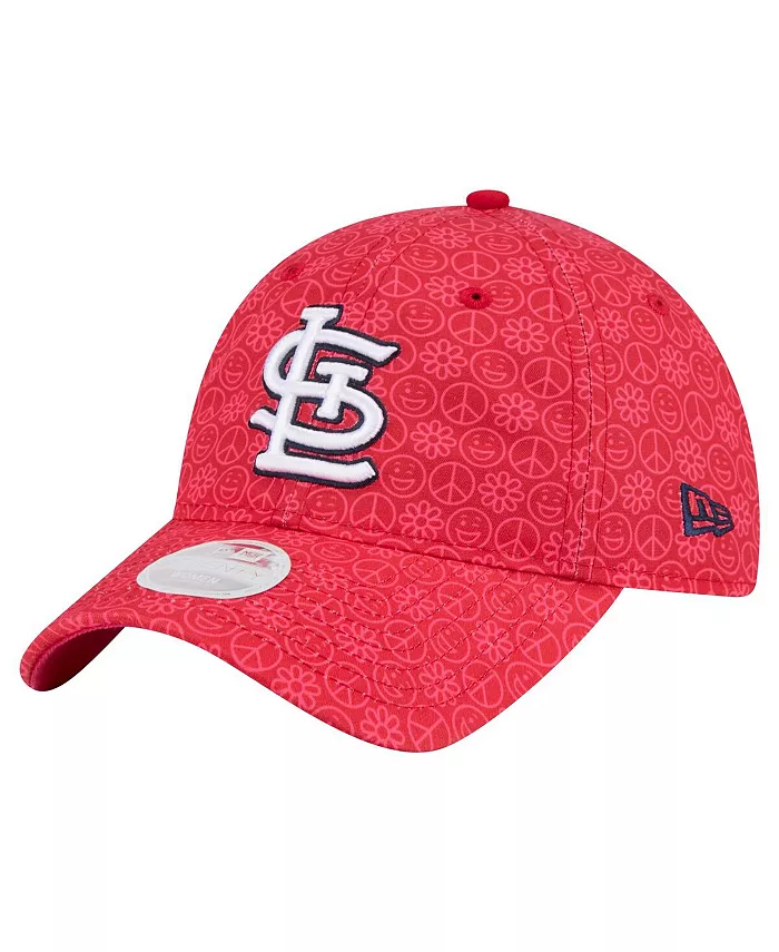 

Женская регулируемая кепка 9TWENTY "Don't Worry" St. Louis Cardinals красная New Era