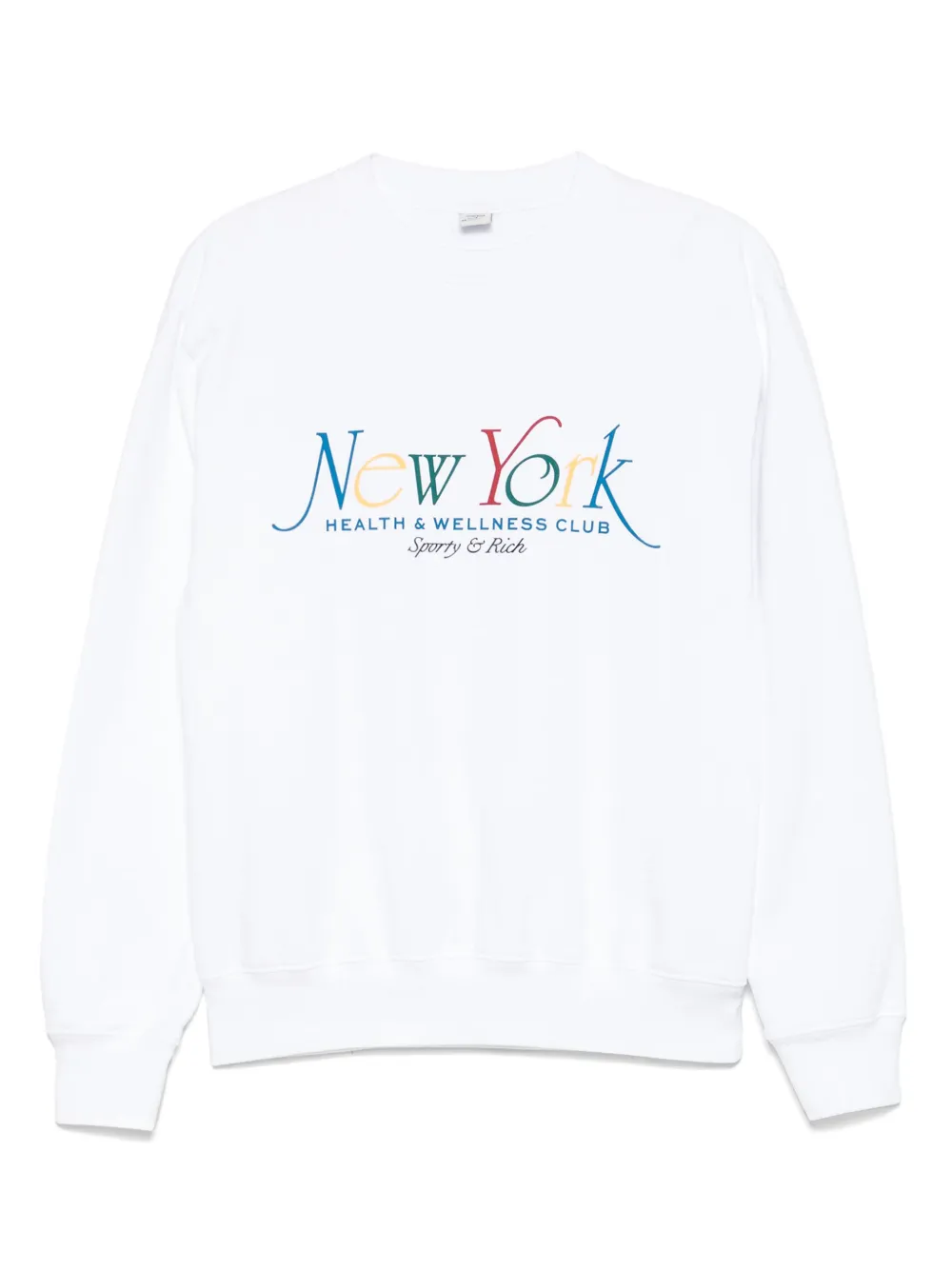 

Хлопковая толстовка Sporty & Rich, белый