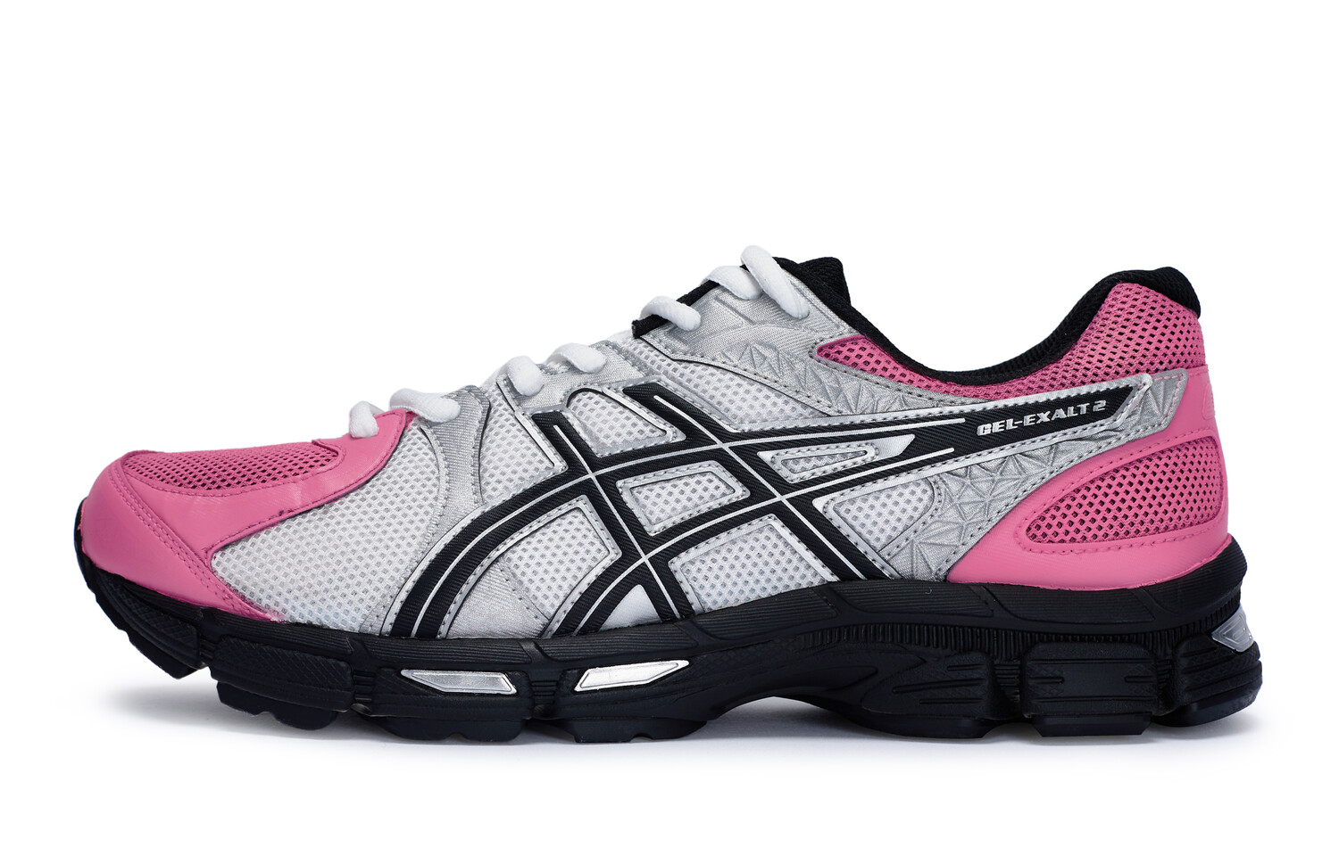 Кроссовки мужские Gel-Exalt 2 с низким верхом розового/серебристого цвета Asics — фото 2