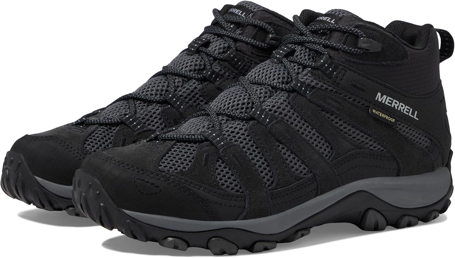 Мужские ботинки Merrell Alverstone 2 Mid водонепроницаемые, черный