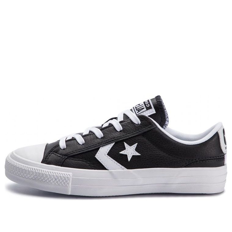 

Кеды Converse Star Player Ox Black Leather Black, черный