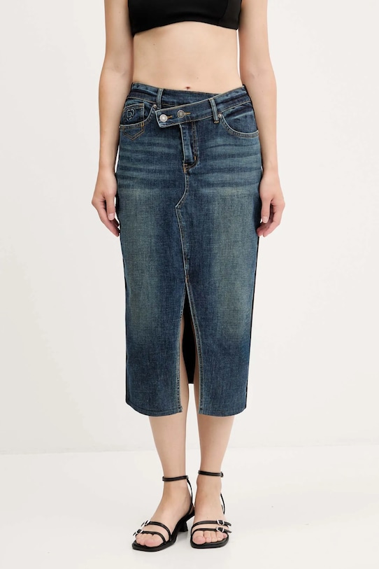 

Джинсовая юбка TWISTED Desigual, темно-синий