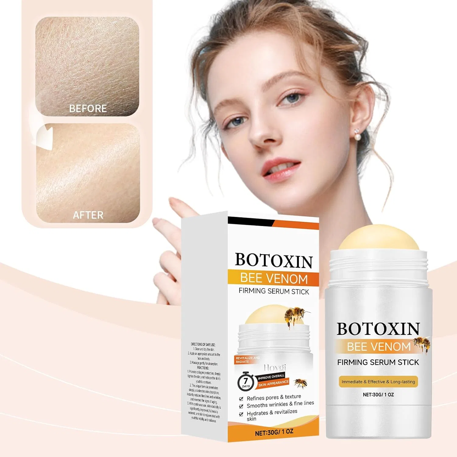 Сыворотка Skzkk — Для лица лифтинг-увлажняющая Bevenom Firming Serum, 30 г — фото 2