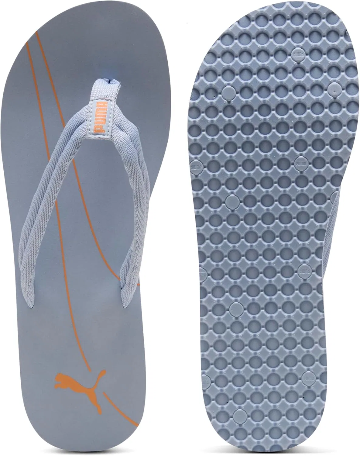 Сандалии Epic Flip V2 унисекс PUMA, V3 Snow Mountain Blue Melon Glow — фото 4