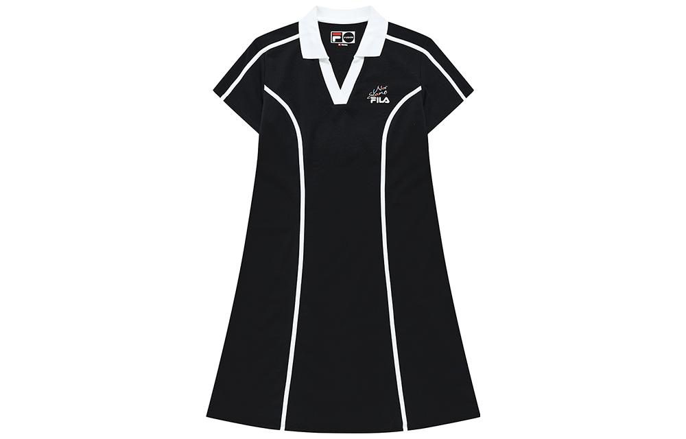 

Футболка с коротким рукавом женская Pitch Black FILA FUSION