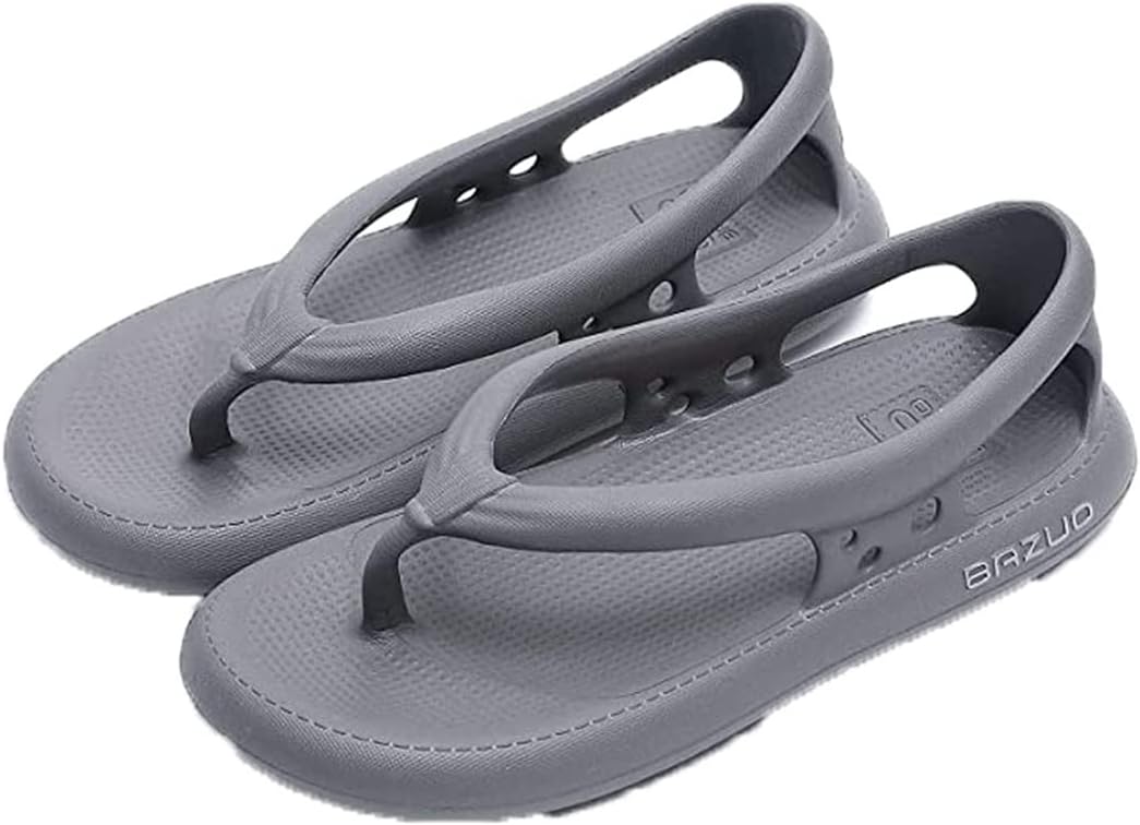 

MoriAction 2023 Новые женские и мужские нескользящие тапочки, удобные тапочки Bazuo, нескользящие шлепанцы Bazuo, летние слайды Bazuo для женщин и мужчин, серый