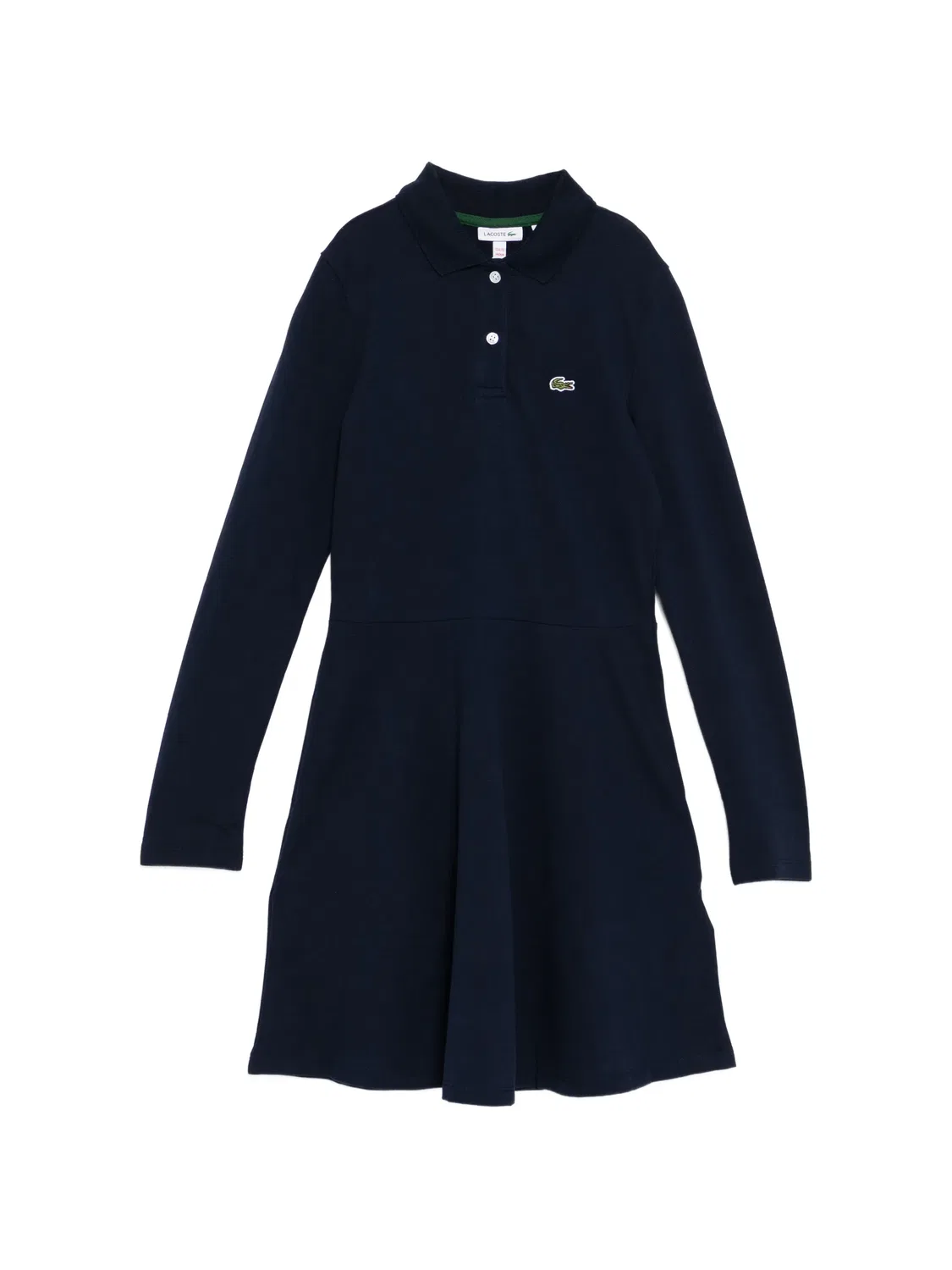 Платье с воротником поло из ткани пике Lacoste