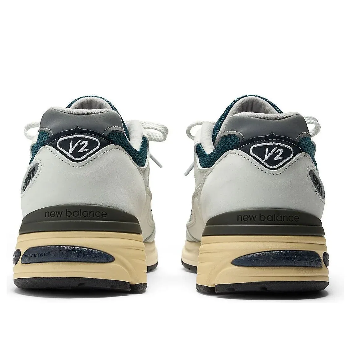 Кроссовки New Balance 991v2 Made in UK 'Grey Total Eclipse' U991TO2, серый — фото 4