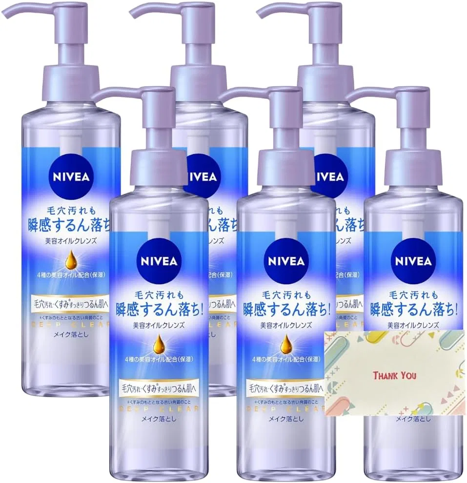Масло для снятия макияжа Deep Clear, Kunutonn, набор 6 шт., 195 мл