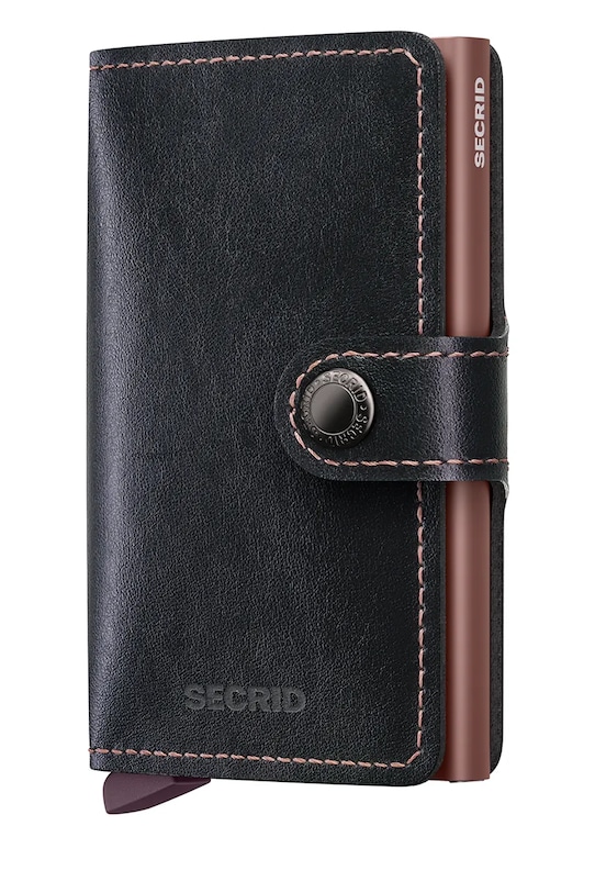 

Кожаный кошелек MIRUM Secrid, черный