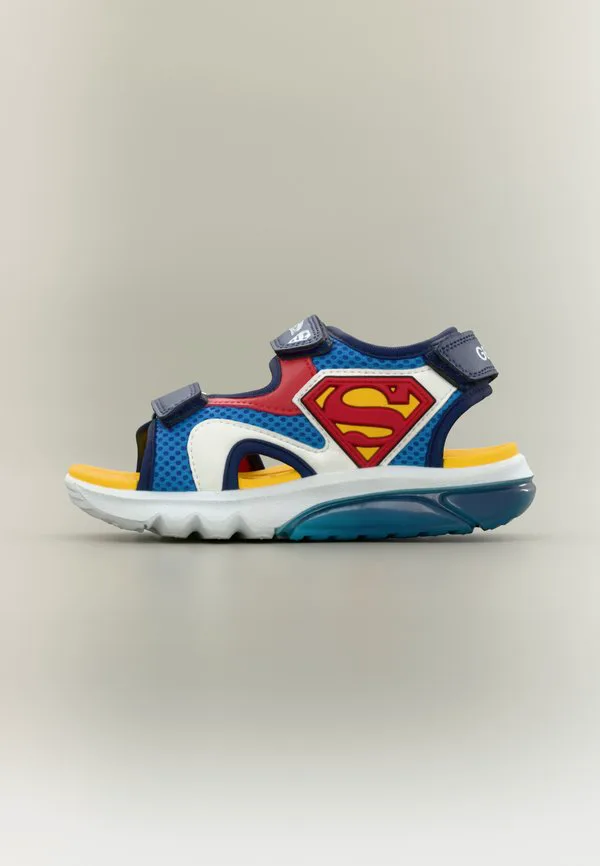 Сандалии cyberdron Geox, Light Blue/Red