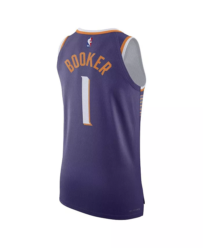 Мужская аутентичная майка Devin Booker Purple Phoenix Suns — Association Edition Nike — фото 3