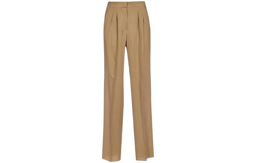 

Брюки повседневные женские верблюжьи MaxMara