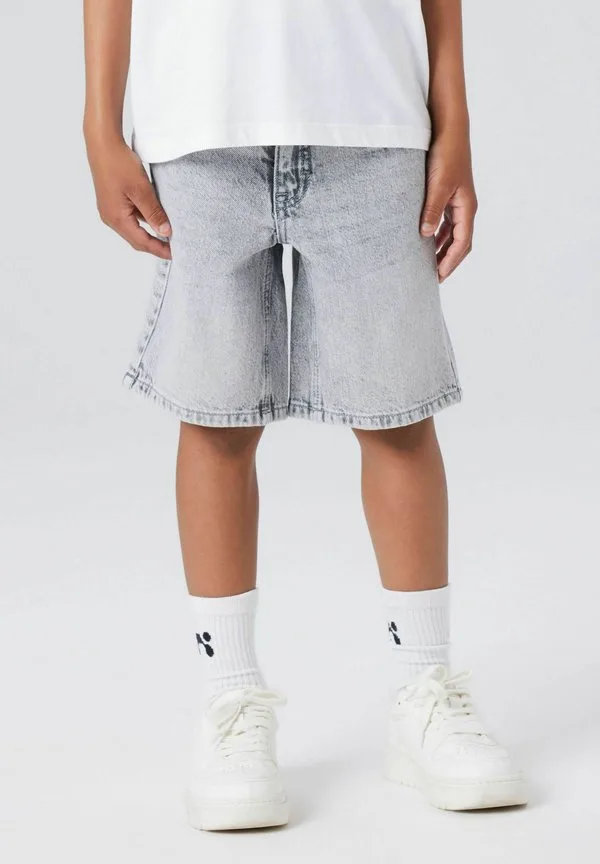 Джинсовые шорты Name It, Grey Denim — фото 2