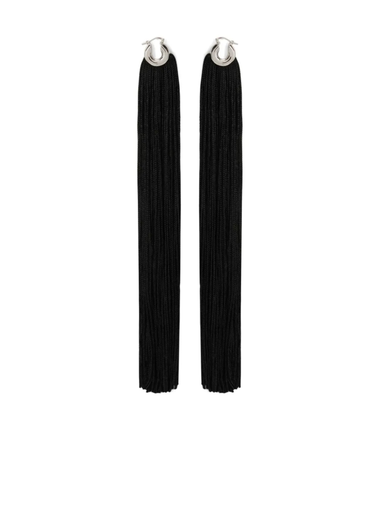 

Бахромчатые серьги Jil Sander, серебряный