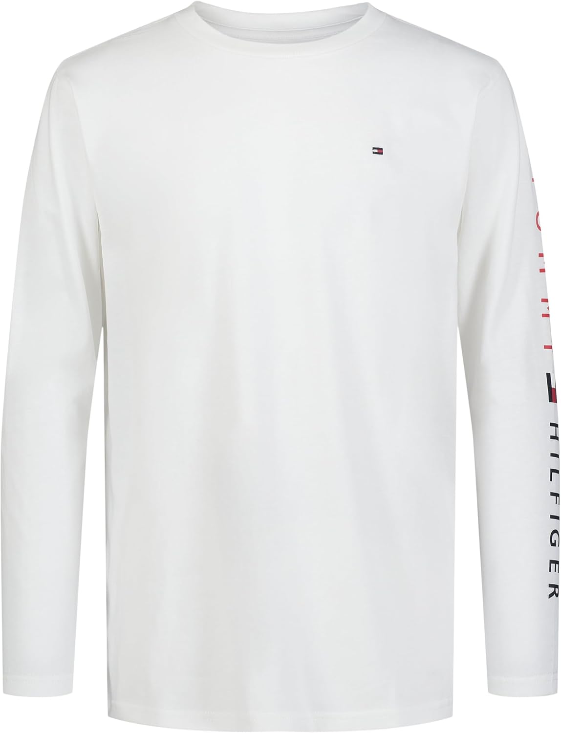 

Футболка Tommy Hilfiger Boys с длинным рукавом и круглым вырезом, Tomas Sleeve Ecru, Бежевый, Футболка Tommy Hilfiger Boys с длинным рукавом и круглым вырезом, Tomas Sleeve Ecru