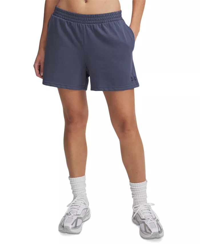 

Женские шорты UA Rival Knit Under Armour, серебряный