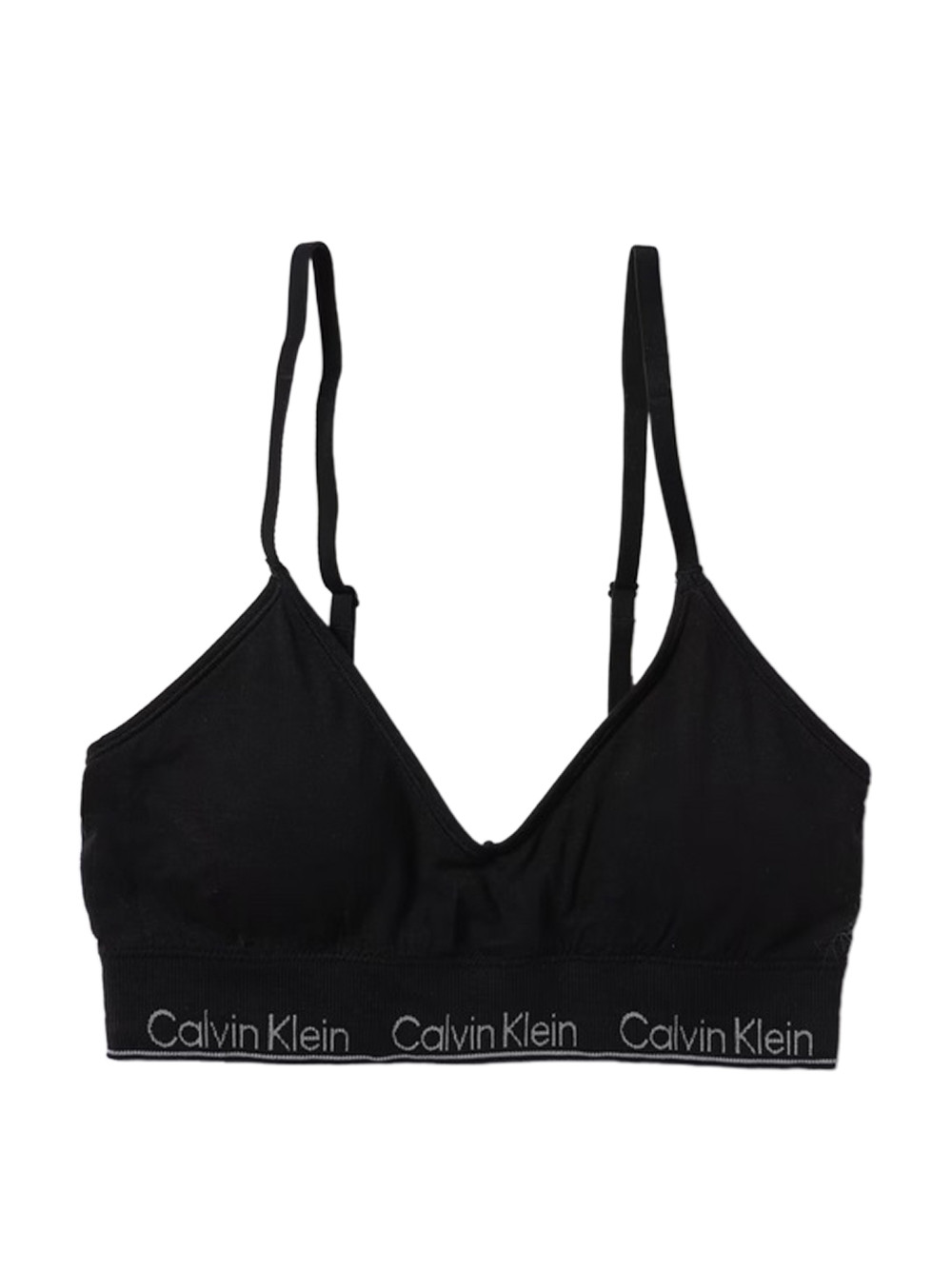 

Бюстгальтер-бралетт Calvin Klein Underwear с логотипом бренда, черный