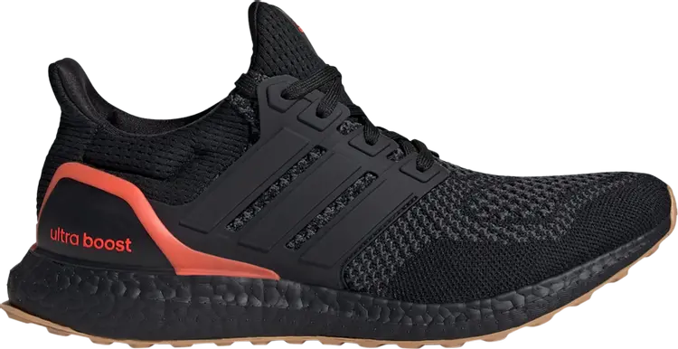 

Кроссовки UltraBoost 1.0 'Black Solar Red Gum', черный