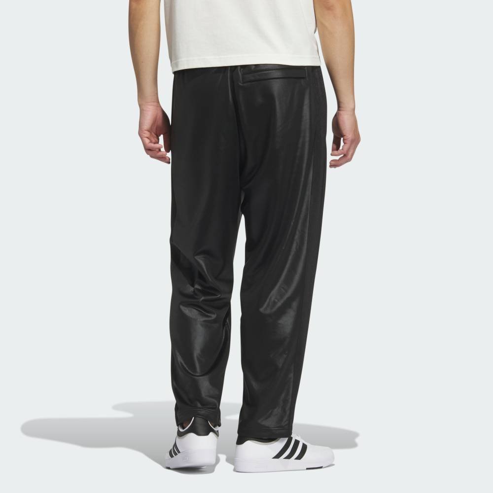 Официальные спортивные брюки Stadium Gold свободного кроя с открытым низом. Adidas, black — фото 2