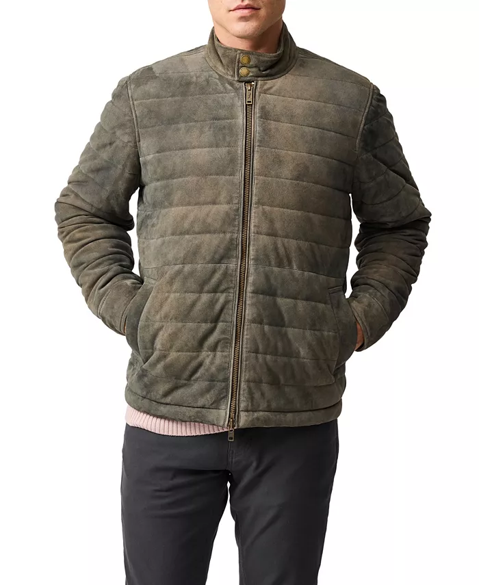 

Мужская кожаная куртка Long Island Rodd & Gunn, коричневый