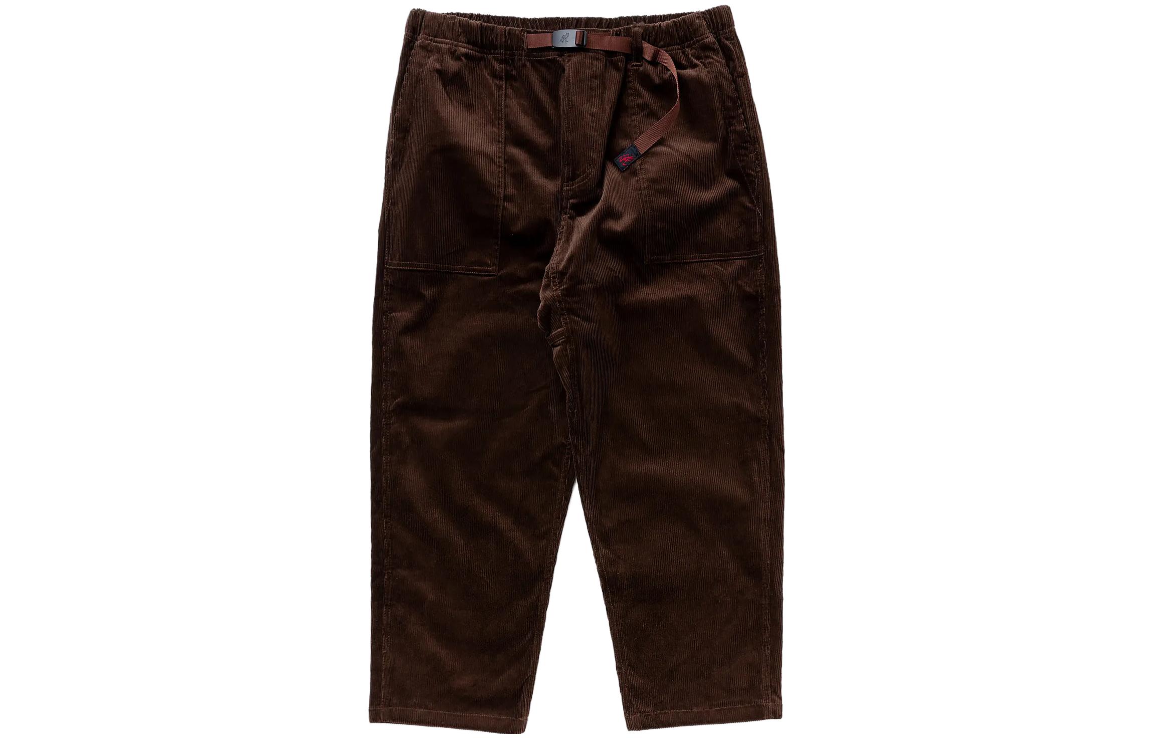 

Брюки свободного кроя из вельвета Gramicci, коричневый