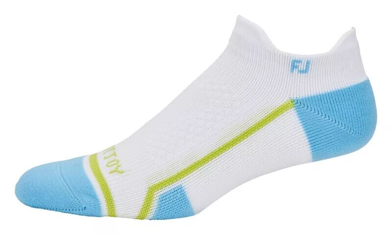 Женские кроссовки FootJoy Tech D.R.Y. Носки для гольфа Roll Tab, белый