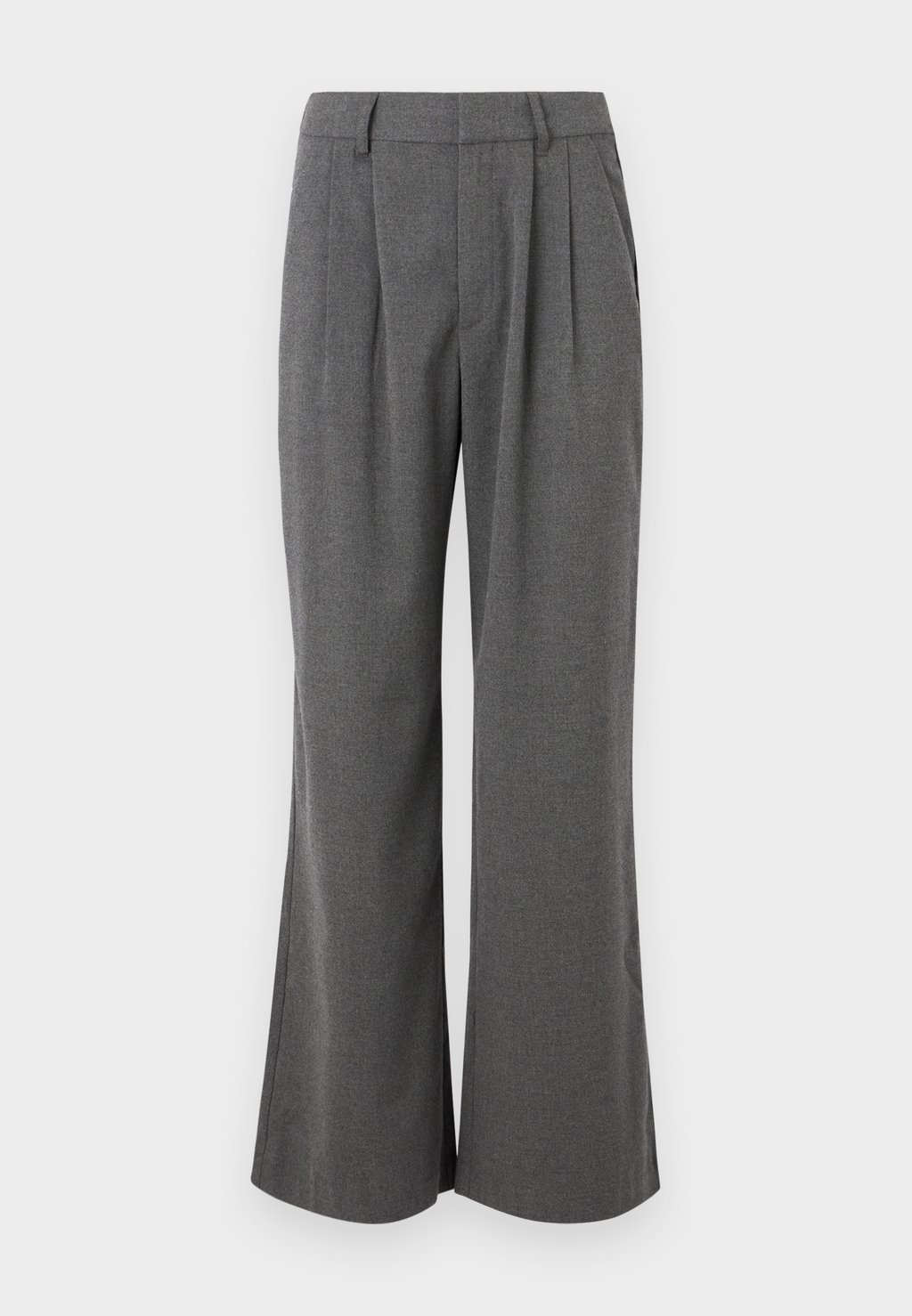 

Брюки TAILORED WIDE LEG Hollister Co., серый