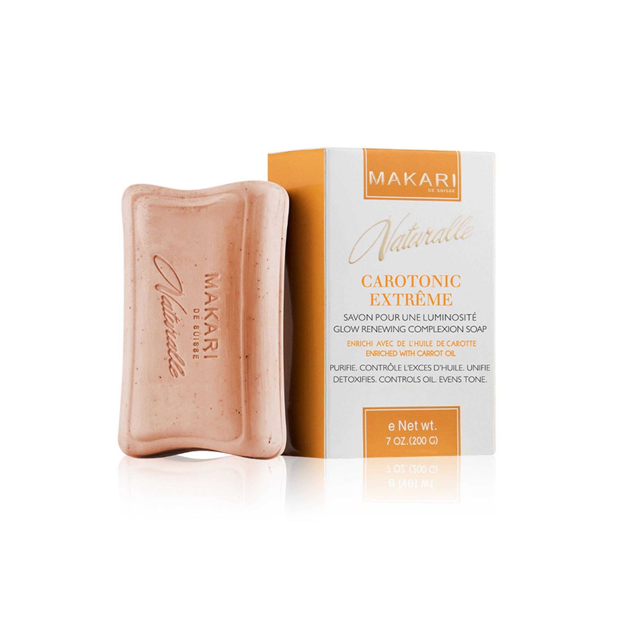 

Натуральное мыло для лица Naturalle Carotonic Extreme Glow Renewing Complexion Soap Makari