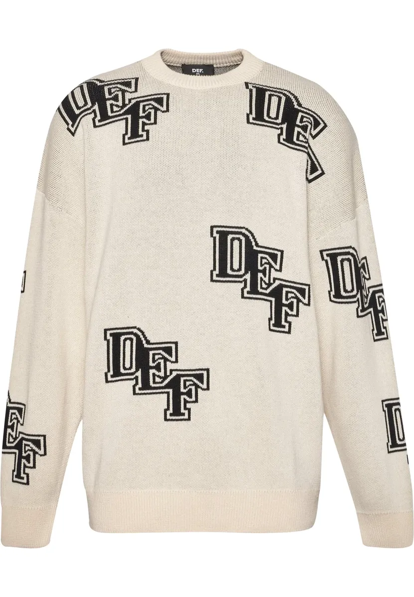 

Свитер DEF с круглым вырезом "DEF Мужской DEF Knit Crewneck", черный
