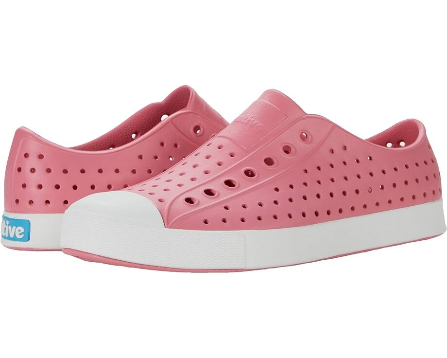 

Кроссовки Native Shoes Jefferson Slip-on Sneakers, цвет Clover Pink/Shell White