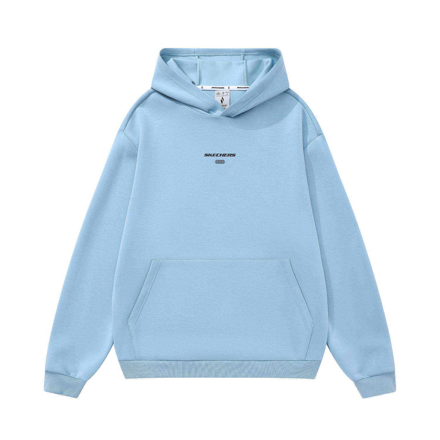

Унисекс свитшот Skechers, серо-голубой