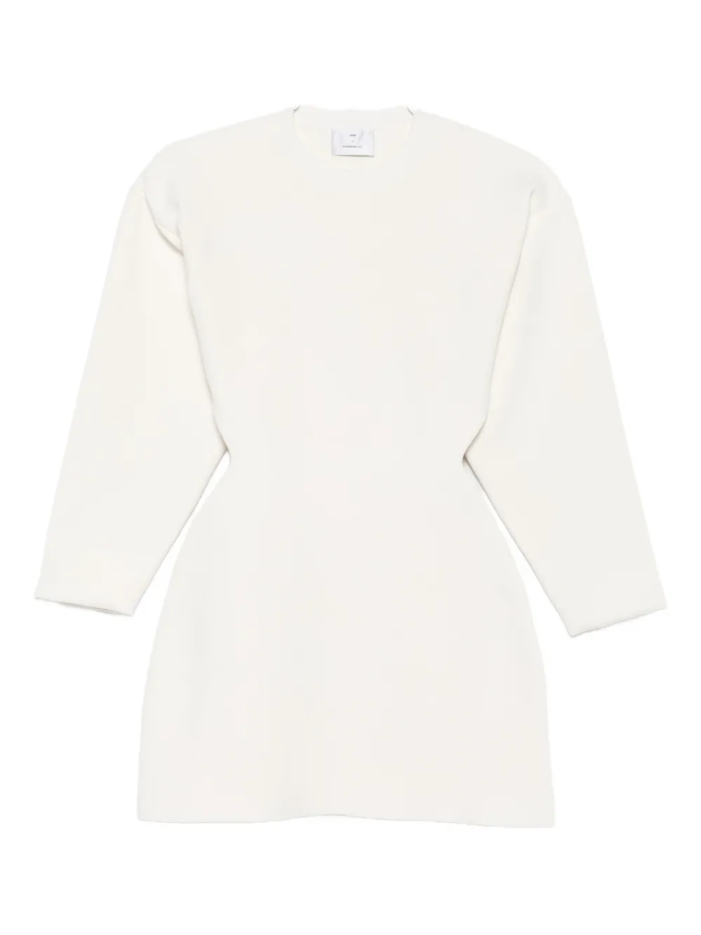 

Трикотажное мини-платье RHW WARDROBE.NYC, белый