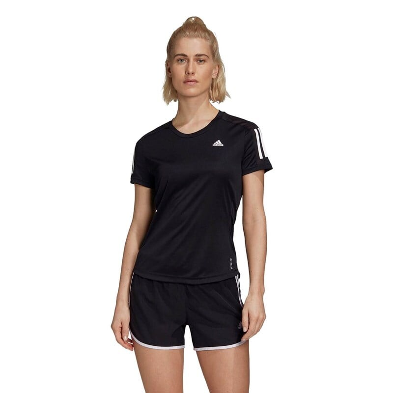 

Женская футболка own the run Adidas, белый