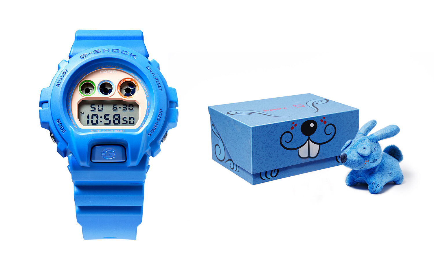

Часы CASIO унисекс G-SHOCK, Синий