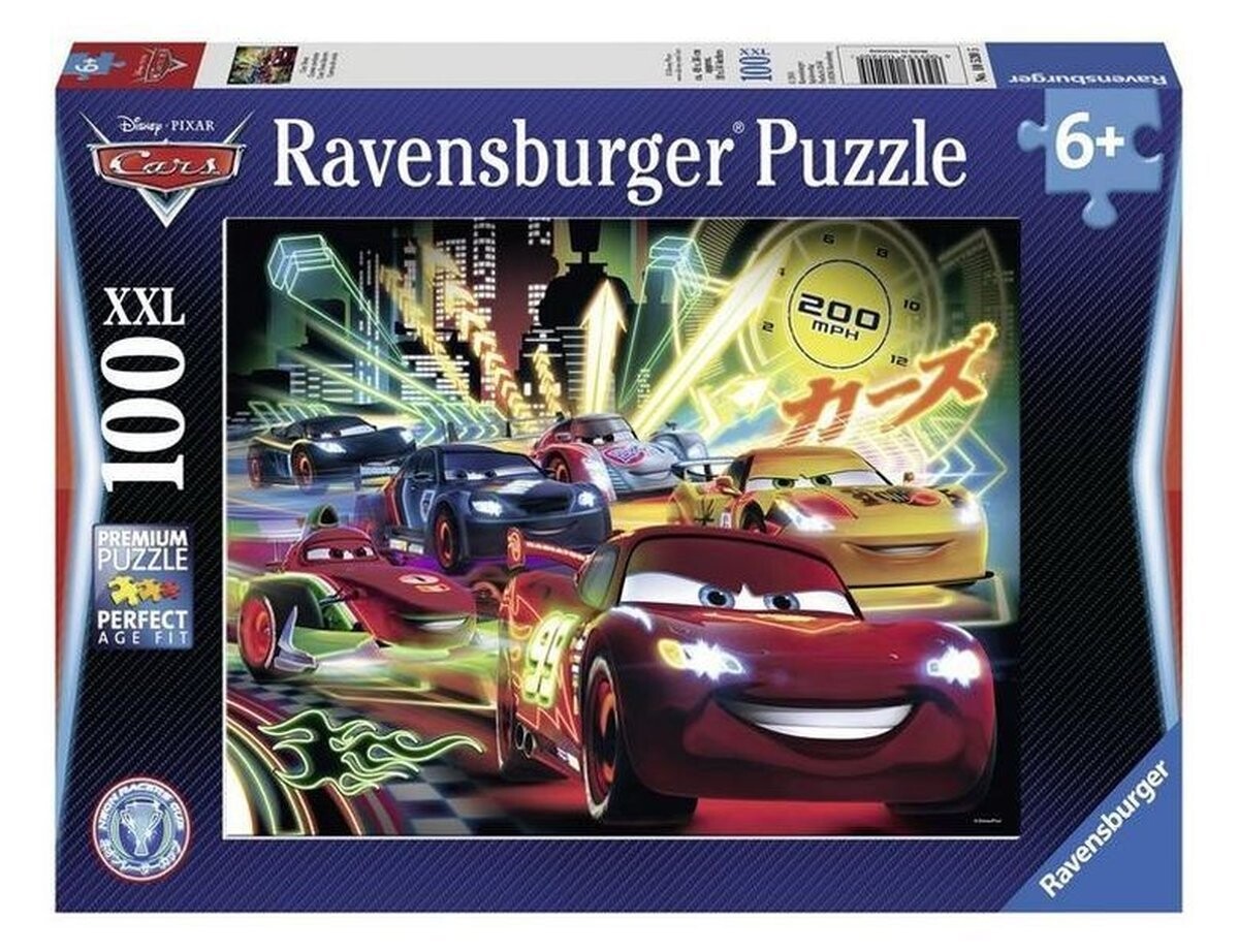 

Ravensburger, пазл, Disney, Cars, XXL Neon, 100 шт.