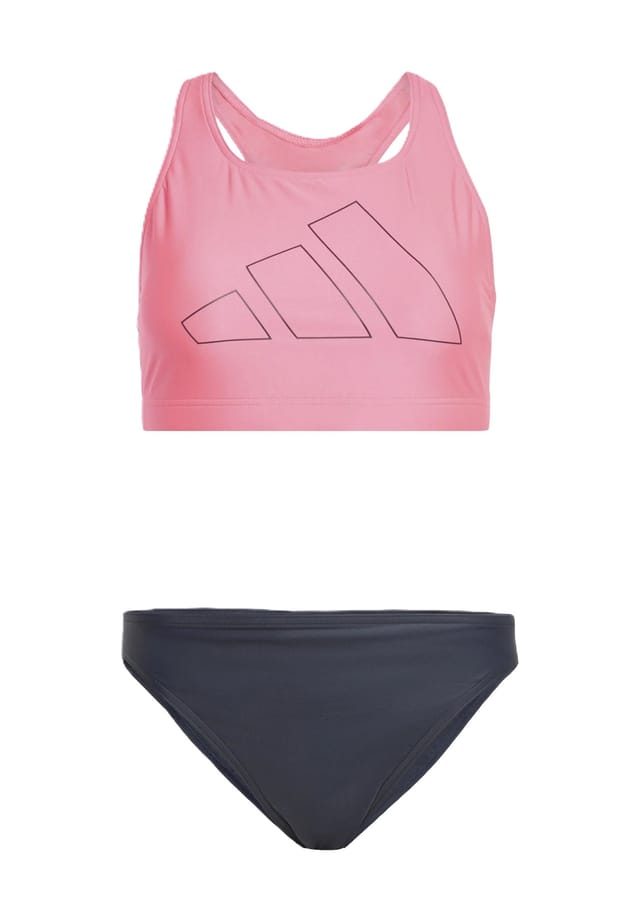 

Бюстье бикини "большие полосы" борцовка устойчива к хлору Adidas, мультиколор