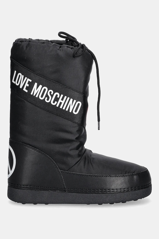 Снежные ботинки Love Moschino, черный — фото 2
