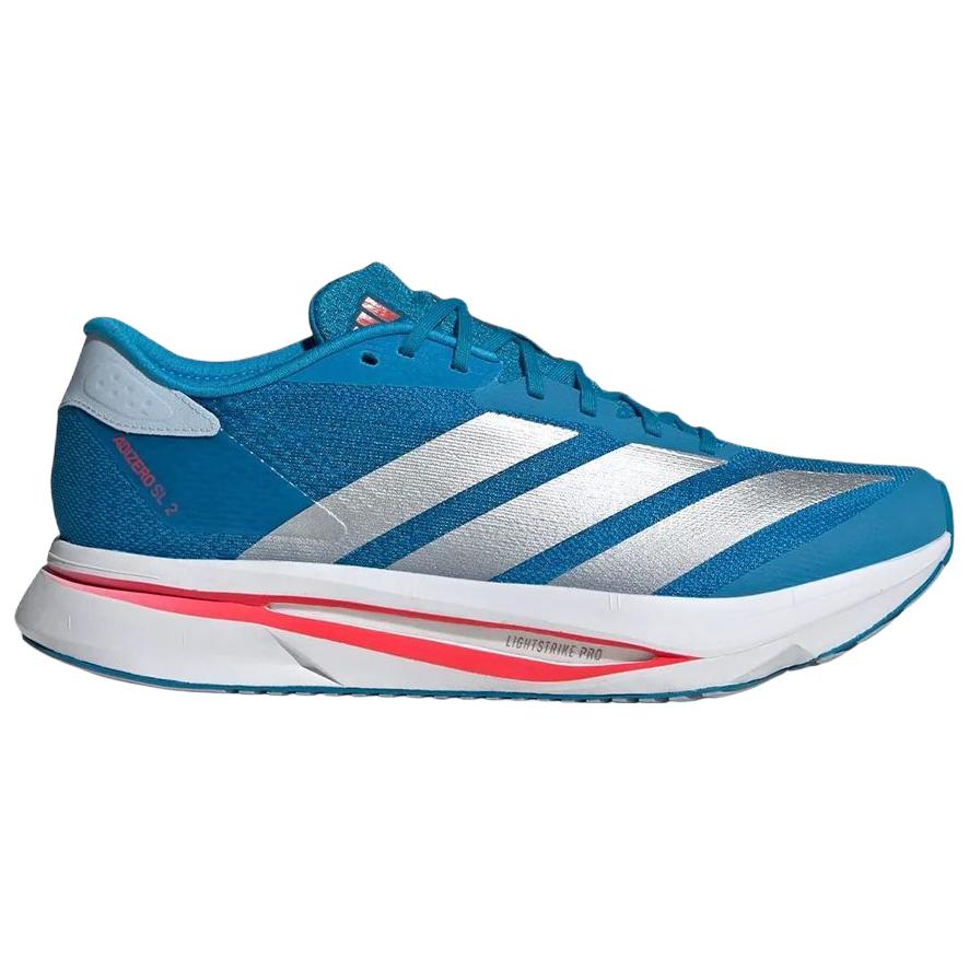 Adidas Adizero SL2 Casual Running Shoes Unisex Blue Silver — фото 3