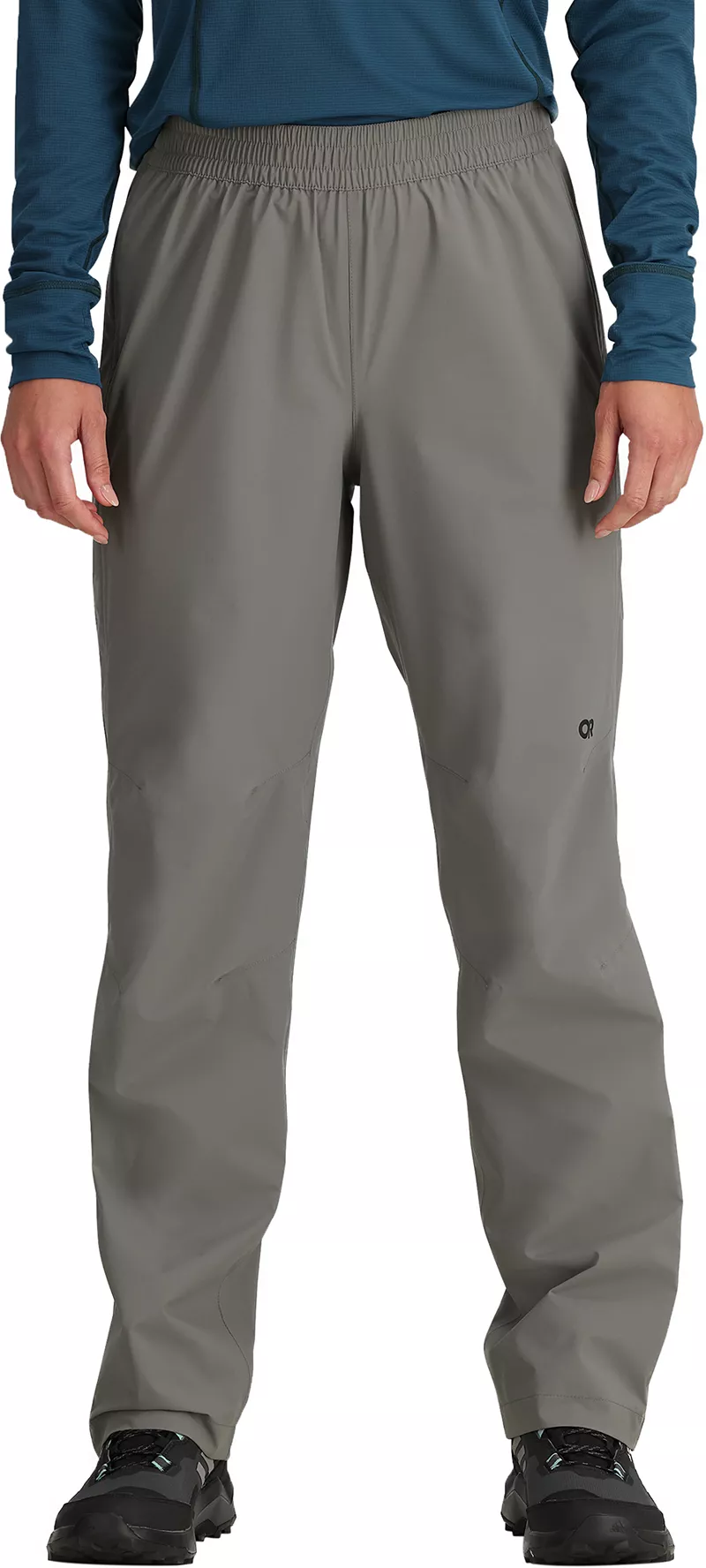 

Женские эластичные непромокаемые брюки Outdoor Research Stratoburst, цвет Pewter