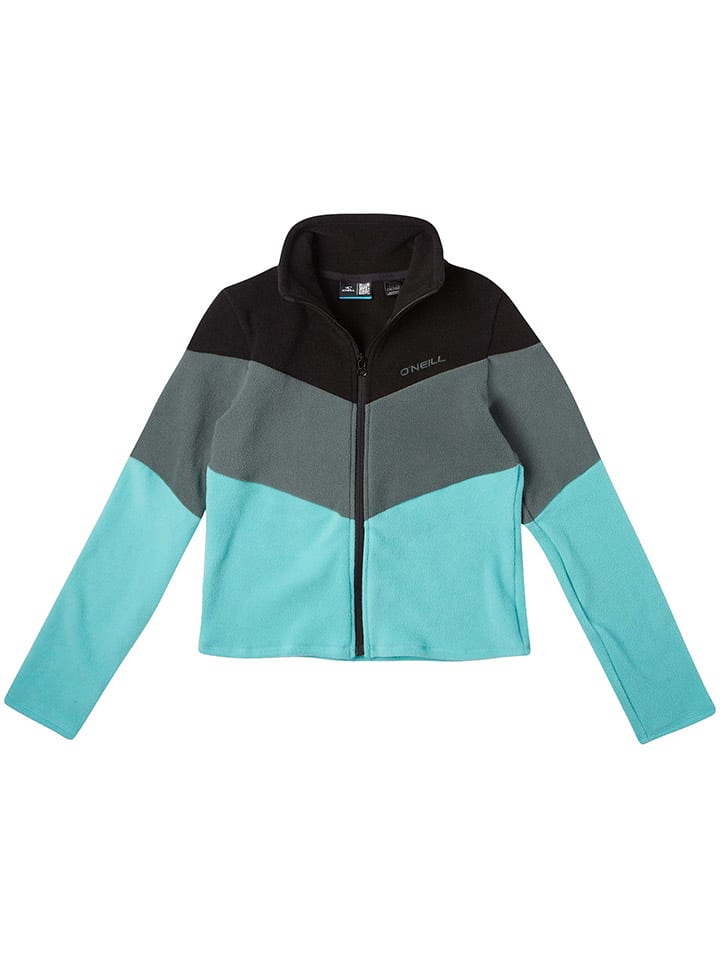 

Флисовая куртка O'Neill Fleecejacke Diamond, цвет Schwarz/Grau/Türkis