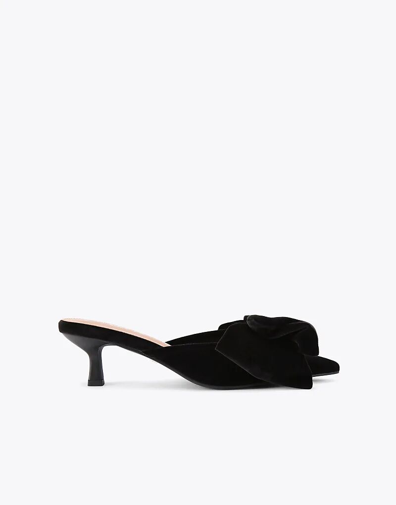 Босоножки на каблуке KG Kurt Geiger Sophia черного цвета