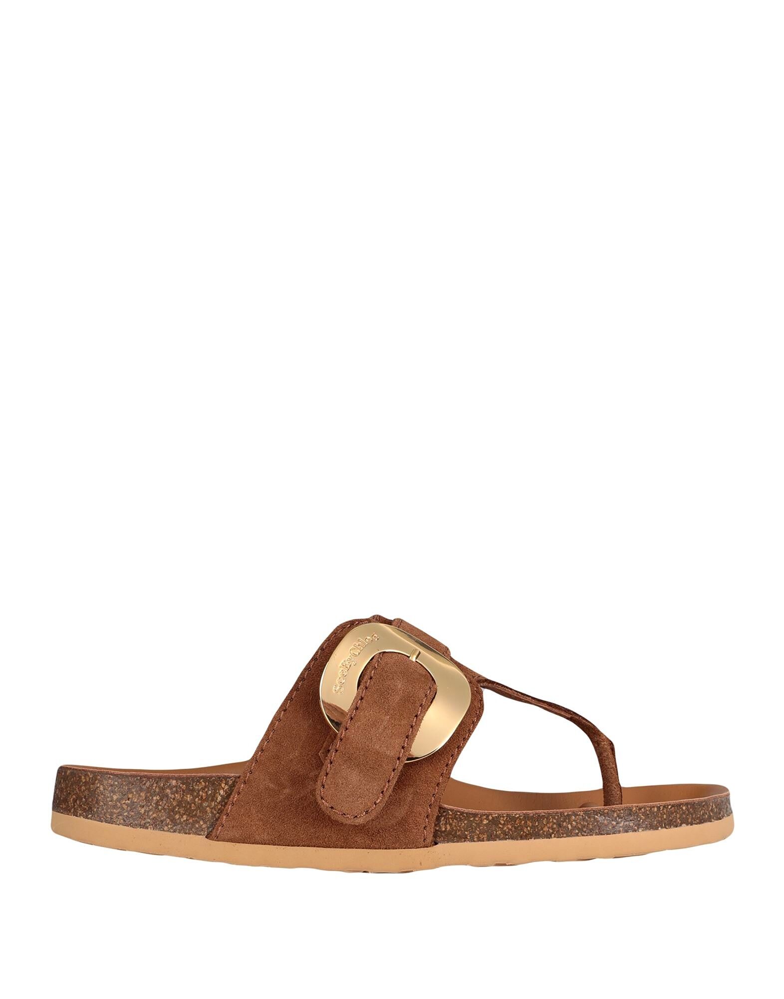 Сандалии See By Chloé, коричневый