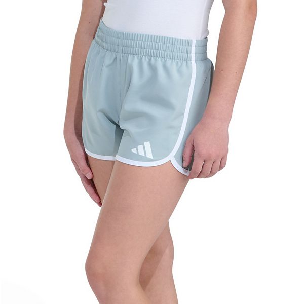 Шорты Pacer для девочек 7-16 лет Adidas, Sage — фото 4