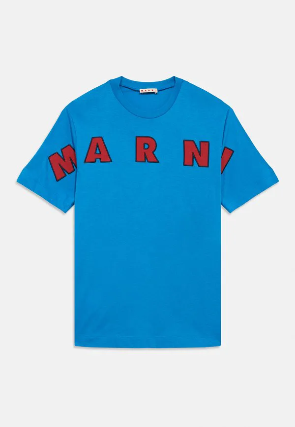 Футболка унисекс с принтом Marni, Marine Bluette