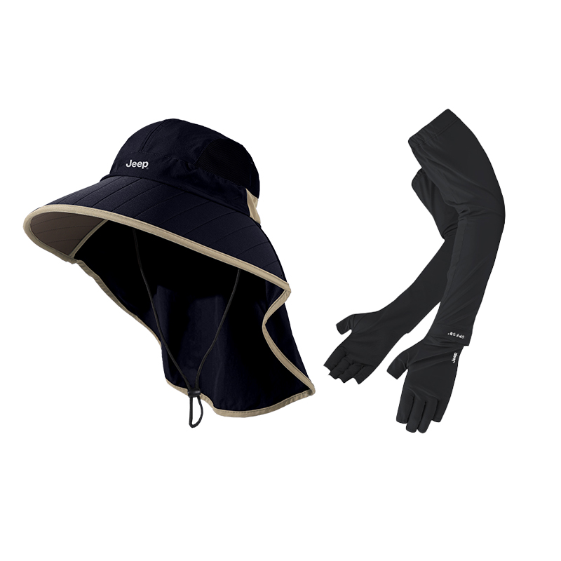 

Легкая панама Men's Jeep, темно-синий+черный sleeves set