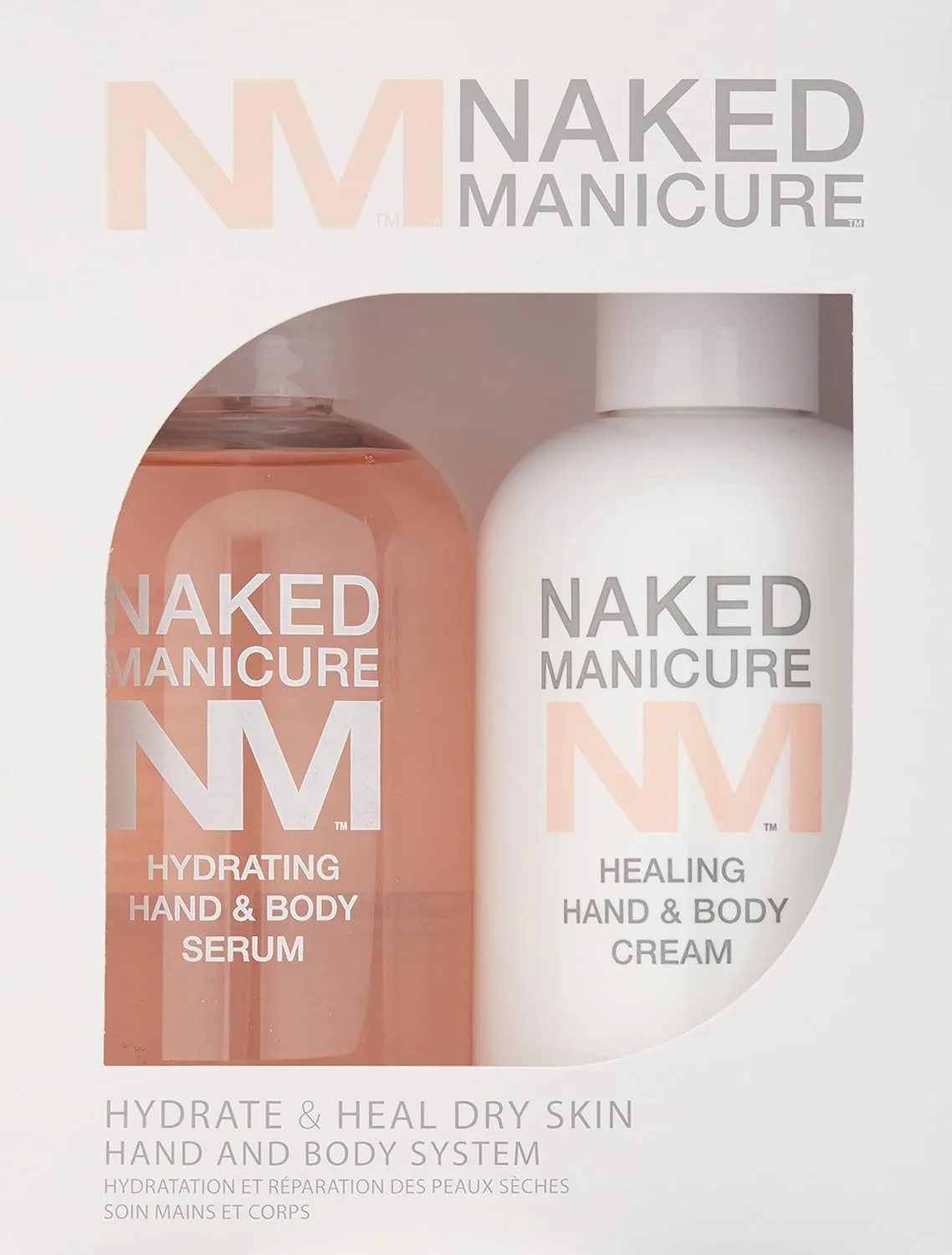 Система для ухода за сухой кожей рук и тела Zoya Naked Manicure: заживление и увлажнение., Cream & Serum — фото 2