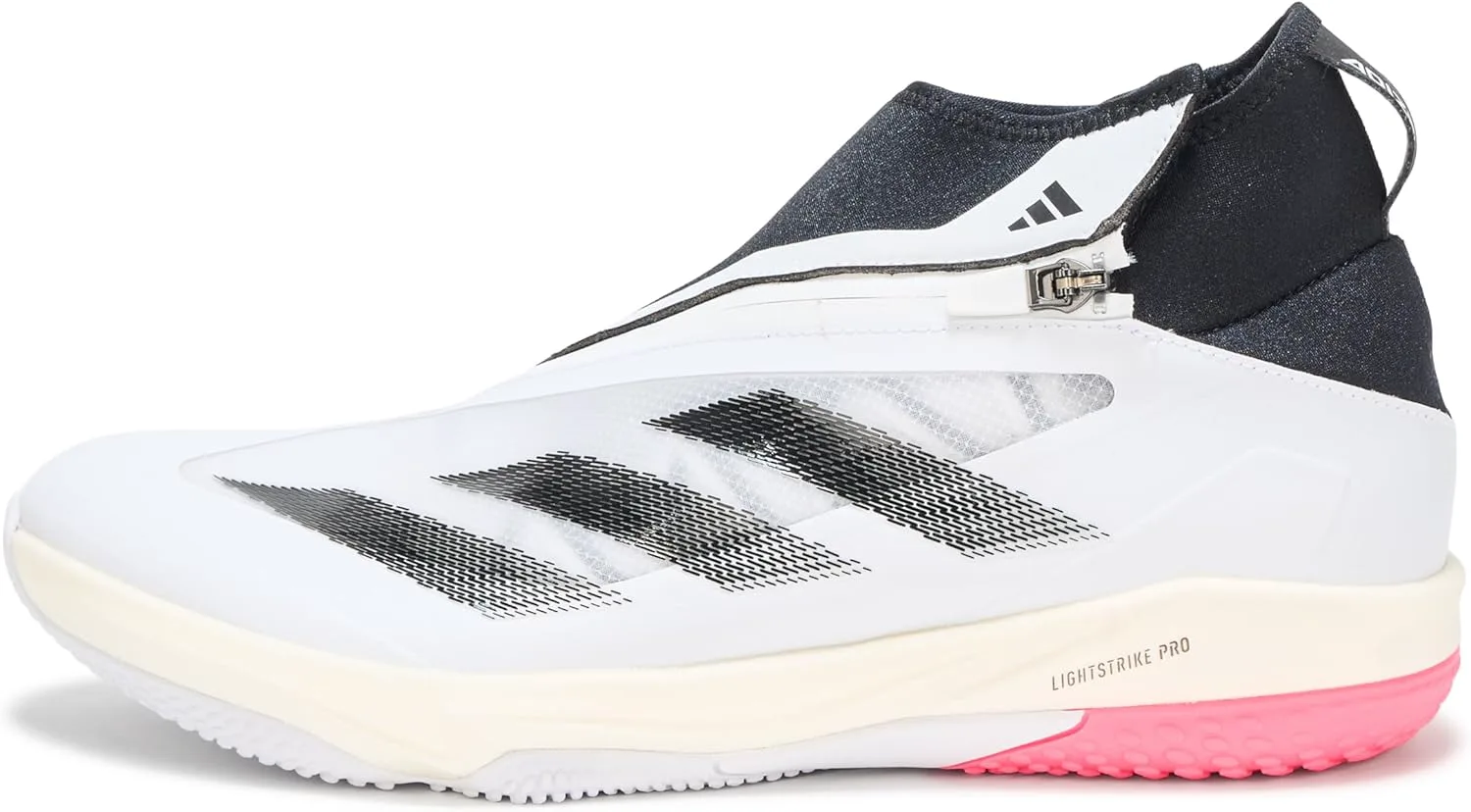 Мужские бейсбольные кроссовки Adidas Adizero Impact + Turf Trainer, белый/черный/светло-серый — фото 3